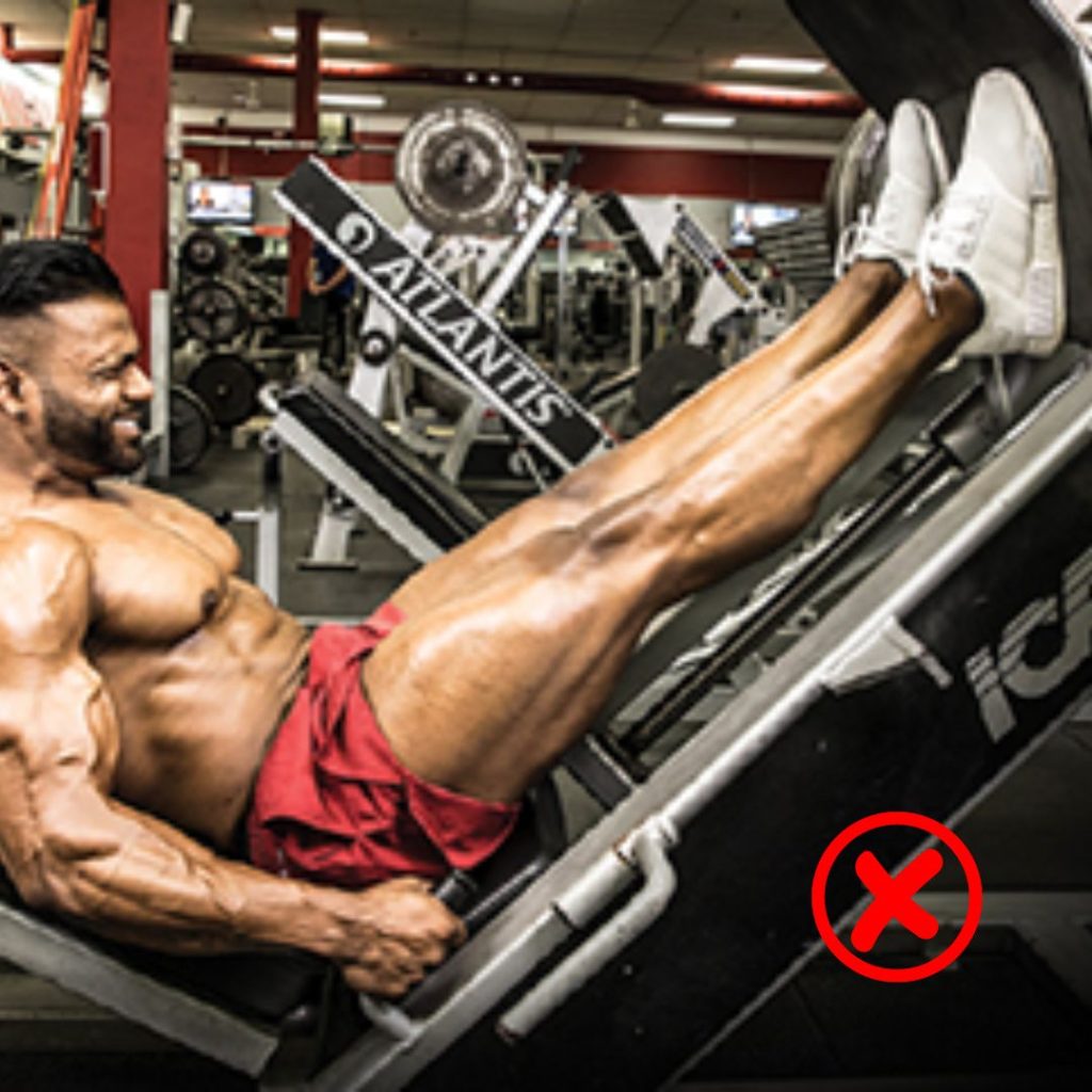 5+ Leg Press Foot Placements To Target Different Muscles